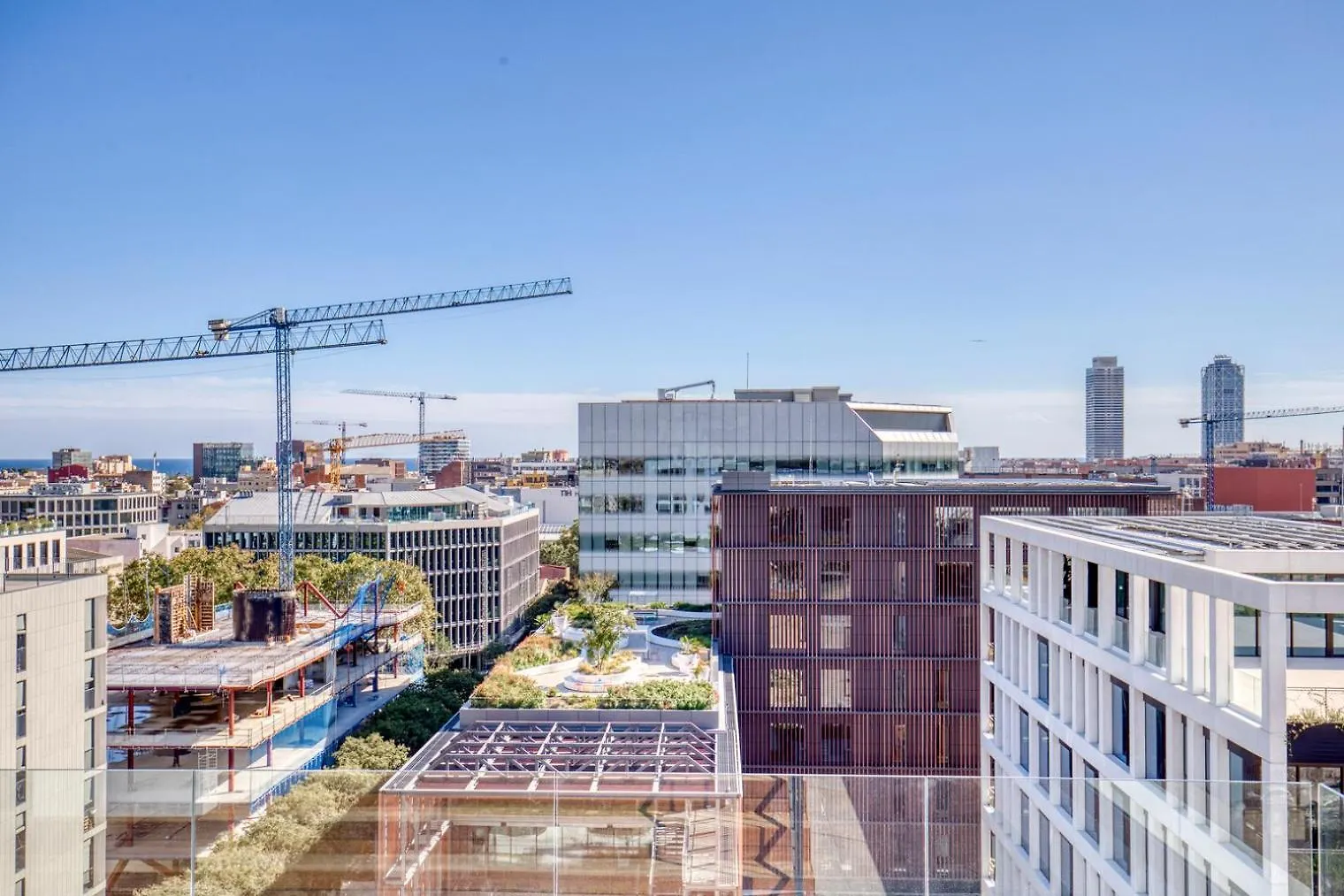Blueground Poblenou Pool Nr Glories Bcn-37 Apartment Barcelona